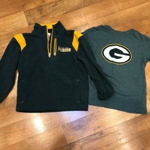 Green Bay packers kids shirts